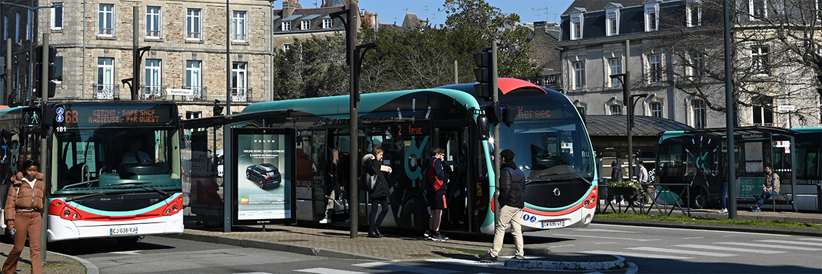 photos de transports en commun financés par le versement mobilité