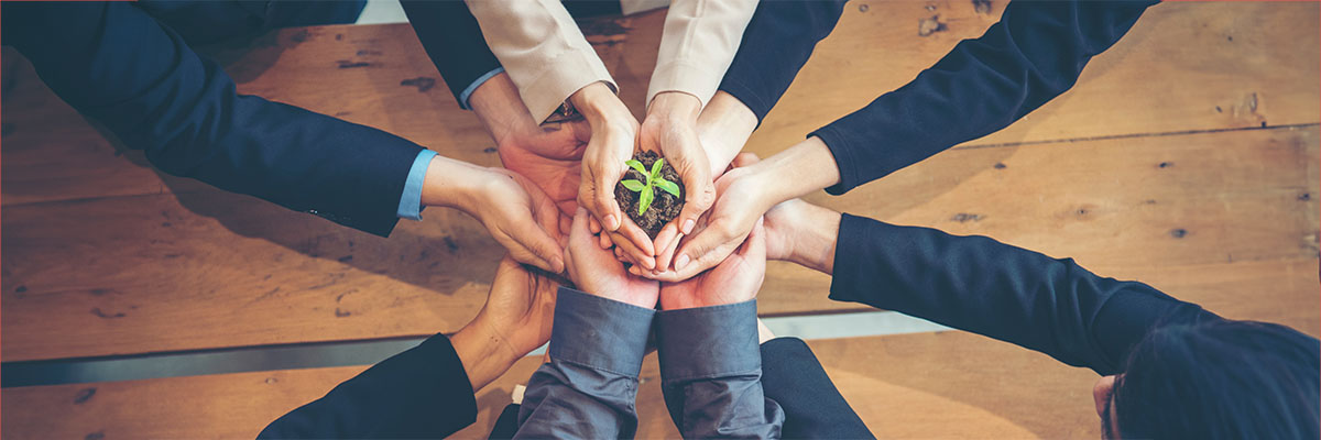 Employés d'une entreprise ayant bénéficié d'aides pour la transition écologique des entreprises