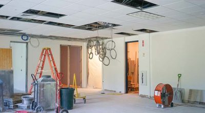 bureaux en chantier dont le propriétaire a utilisé en amont le simulateur des taxes d'urbanisme pour anticiper ses charges et lancer son projet